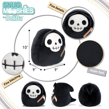 SNUG-MOOSHIES PLUSH - SPOOKY GRIM REAPER 10"