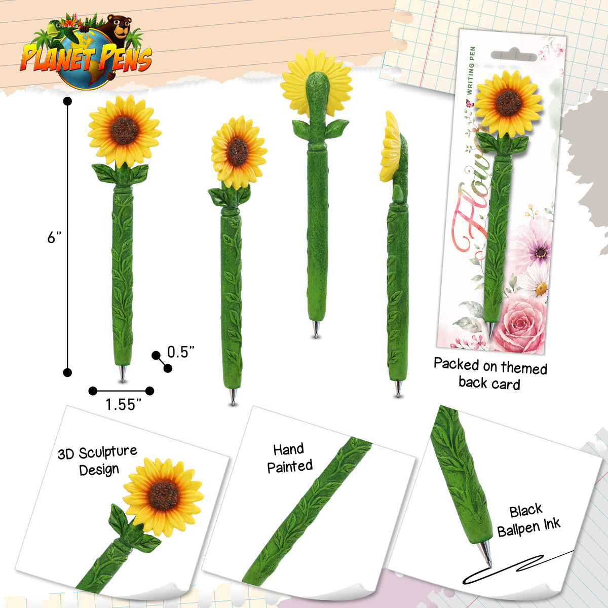 PLANET PEN - SUNFLOWER