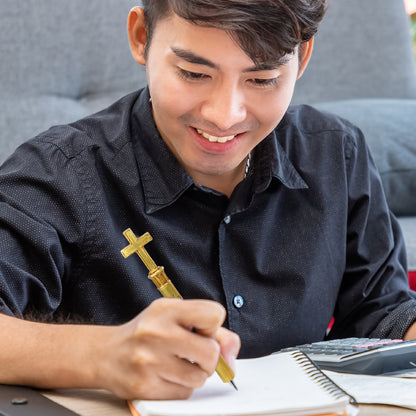 PLANET PEN - JOHN 8:12 CROSS