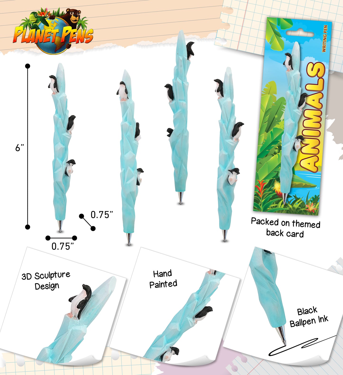 PLANET PEN - PENGUIN ICEBERG