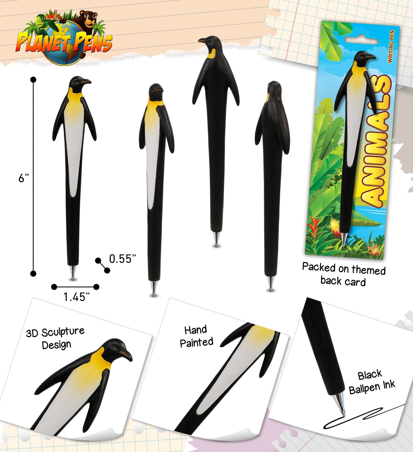 PLANET PEN - PENGUIN