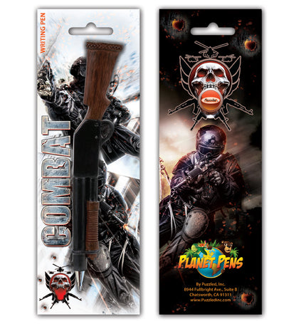 Planet Pens Combat Shotgun Writing Pen - Cute Ballpoint Pen for Kids and Adults