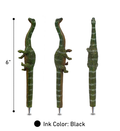 Planet Pens Apatosaurus Writing Pen - Novelty Ballpoint Pen for Kids and Adults