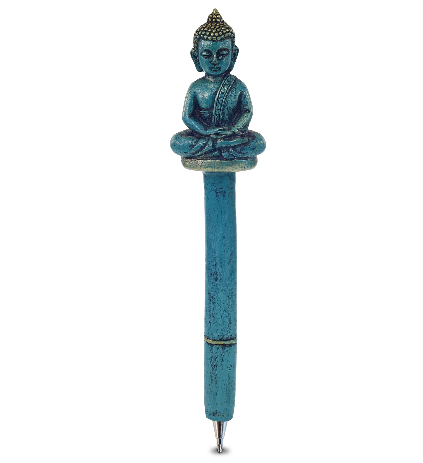 Planet Pens Meditating Buddha Writing Pen - Ballpoint Pens for Kids and Adults