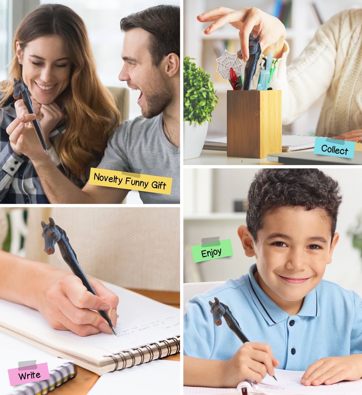 PLANET PEN - ANIMALS - BLACK HORSE