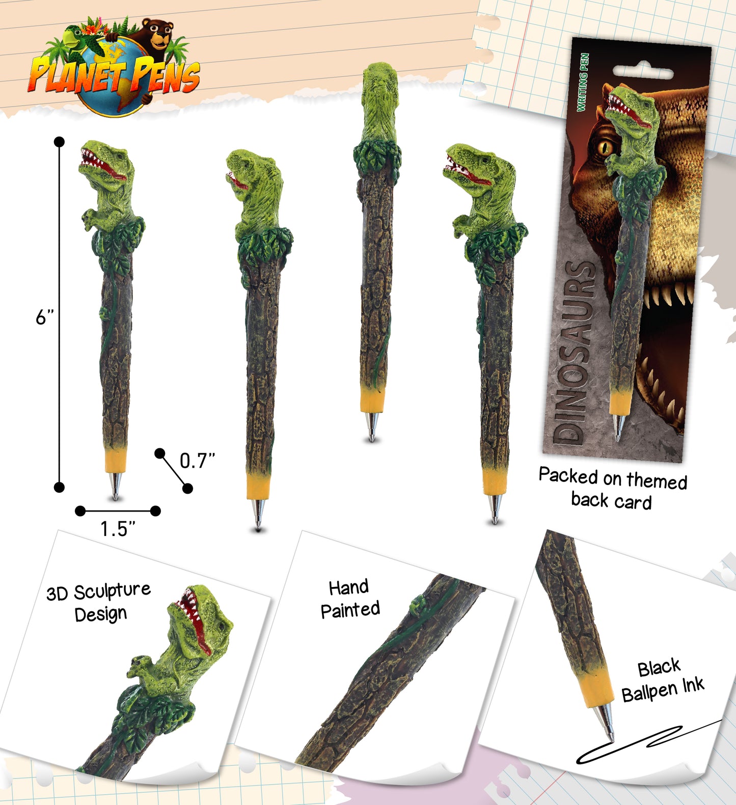 PLANET PEN - WILD T-REX