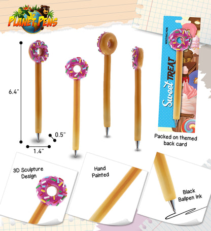 PLANET PEN - SPARKLE PINK DONUT