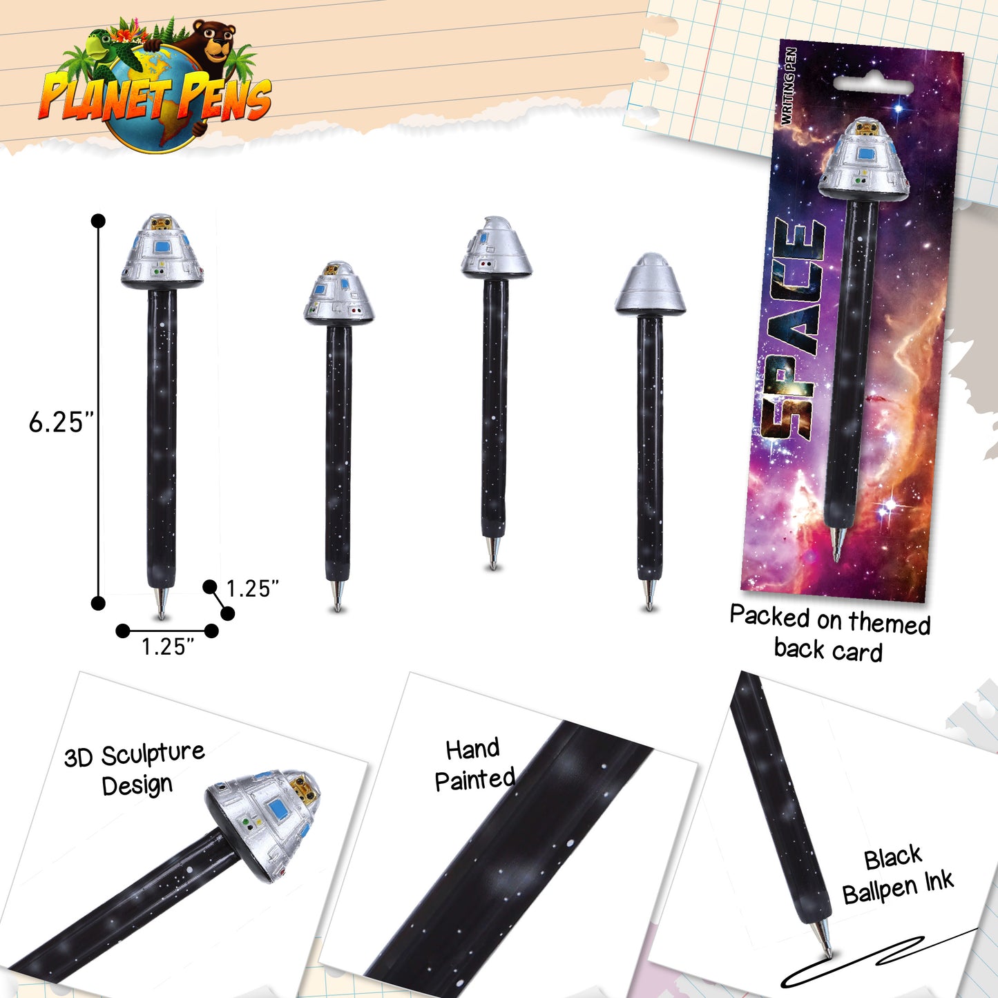 PLANET PEN - SPACECRAFT