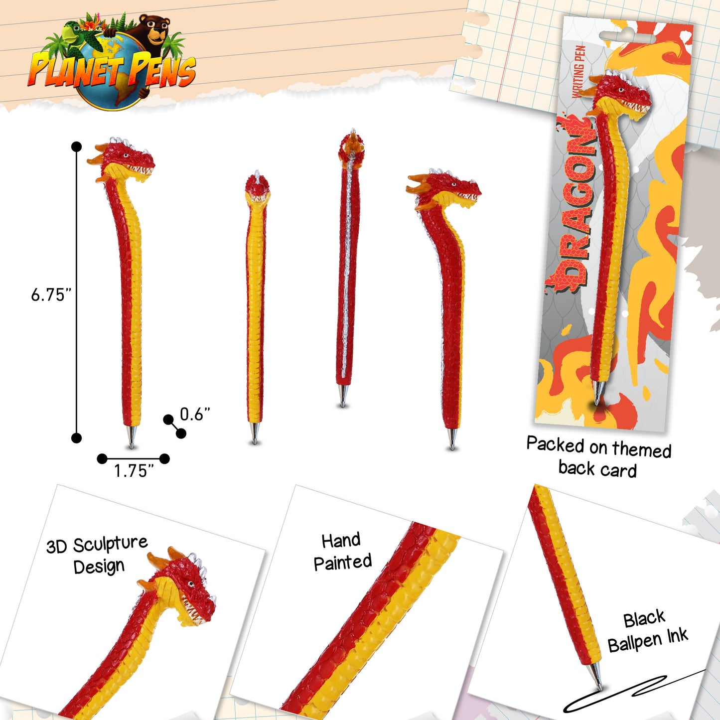 PLANET PEN - DRAGON