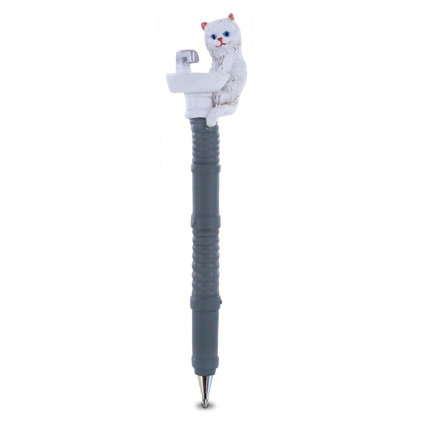 PLANET PEN - CATS - WHITE CAT ON SINK