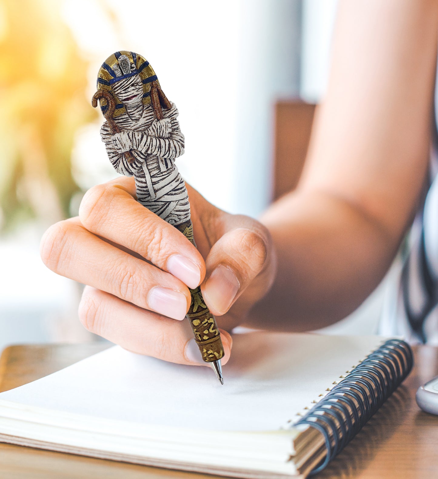 Planet Pens Spooky Mummy Writing Pen - Cute Ballpoint Pen for Kids and Adults