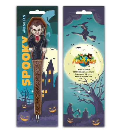 Planet Pens Vampire Writing Pen - Novelty Ballpoint Pens for Kids and Adults