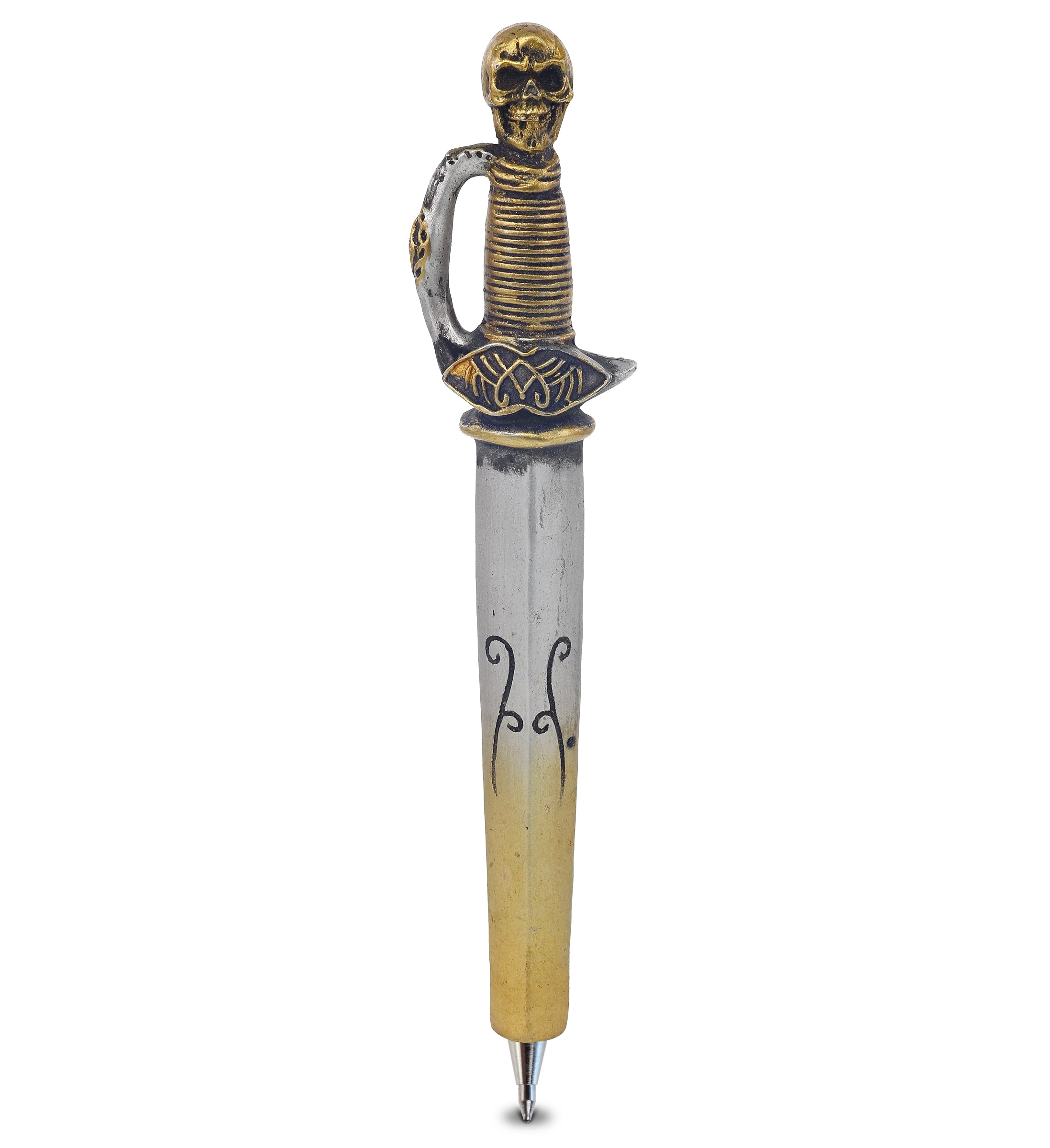 Planet Pens Cutlass Skull Sword Novelty Pen for Kids, Teens, Adults - 6 Inches