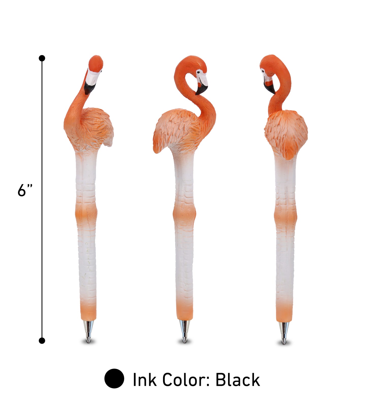 Planet Pens Flamingo Writing Pen - Novelty Ballpoint Pens for Kids and Adults