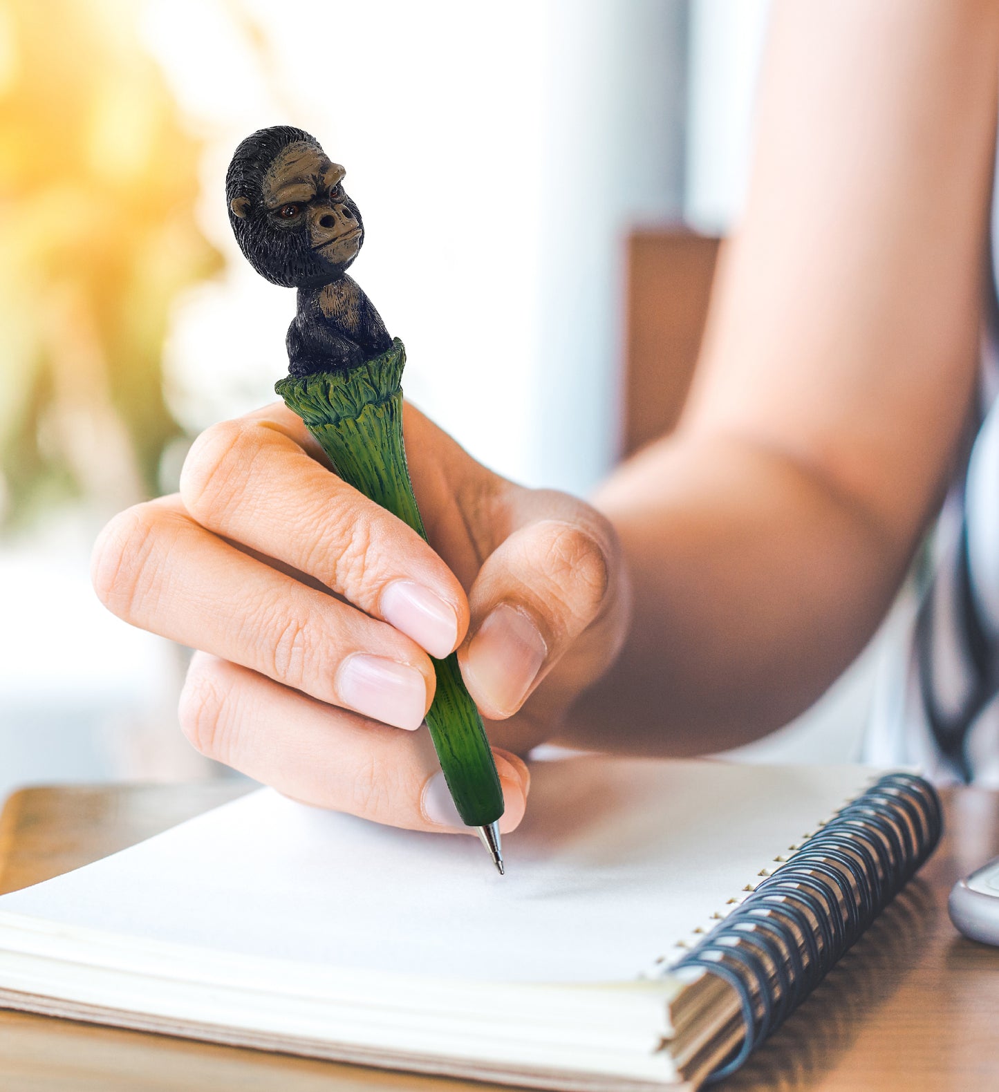 Planet Pens Gorilla Writing Pen - Novelty Ballpoint Pens for Kids and Adults