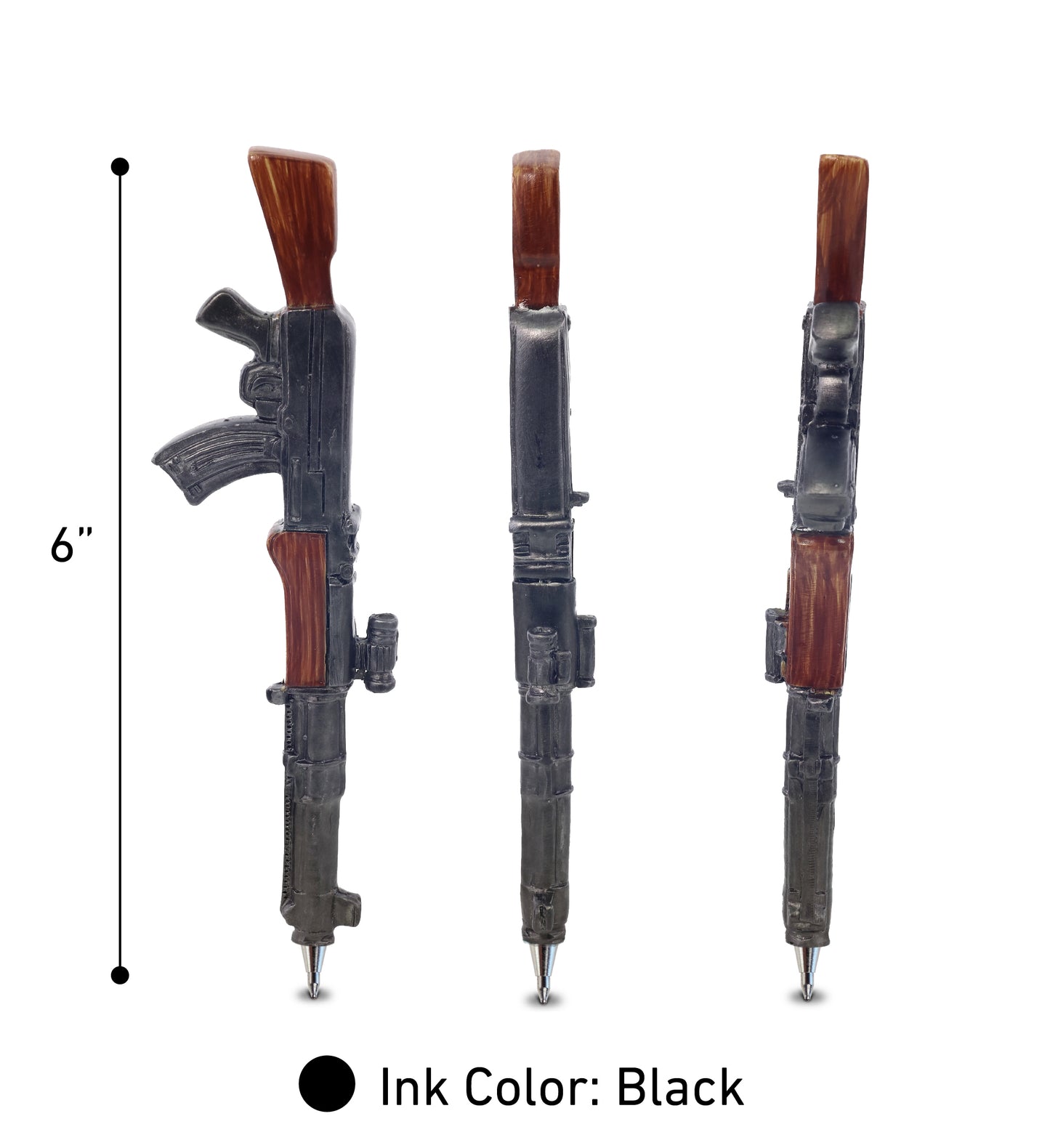 Planet Pens AK-47 Rifle Gun Writing Pen - Ballpoint Pens for Kids and Adults