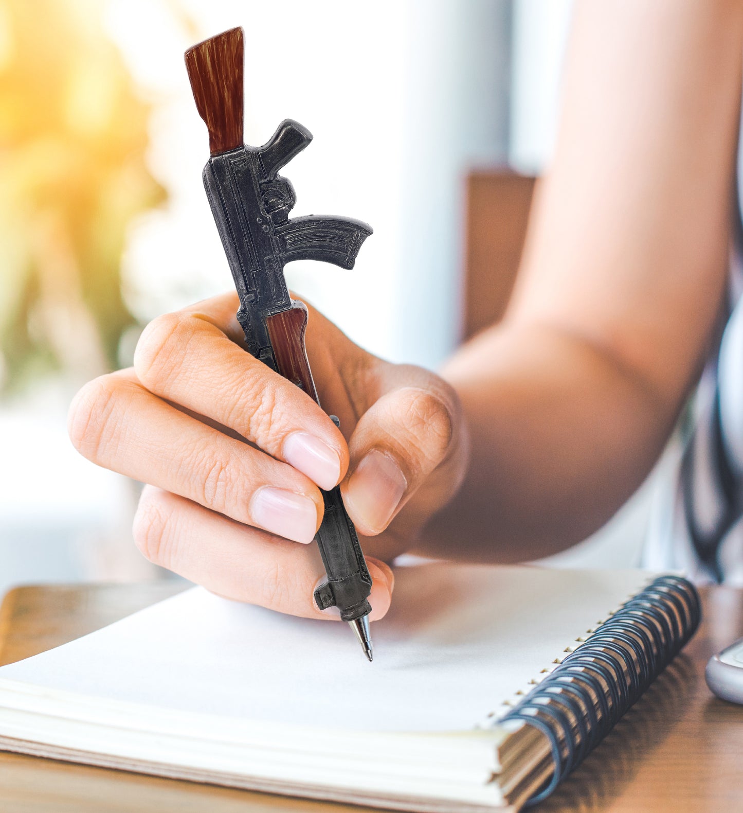 Planet Pens AK-47 Rifle Gun Writing Pen - Ballpoint Pens for Kids and Adults