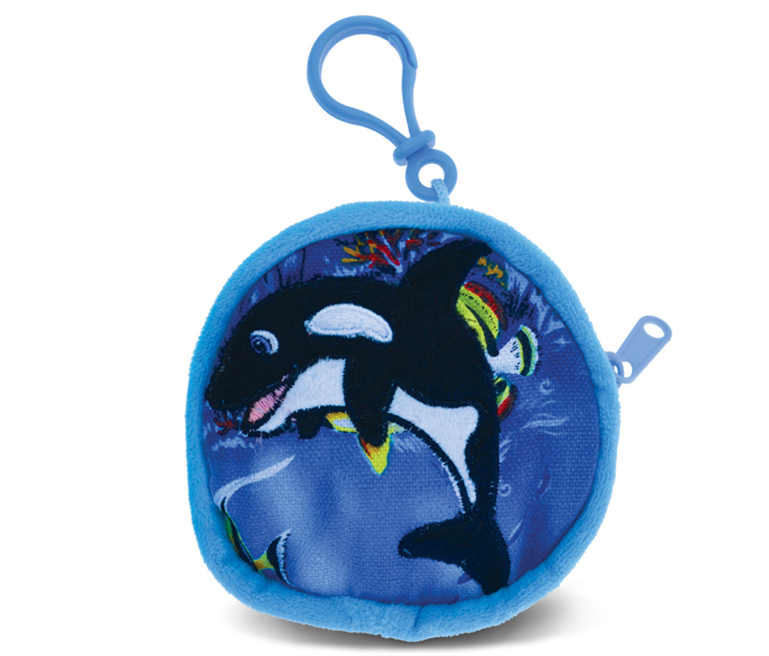 4' COIN BAG - KILLER WHALE