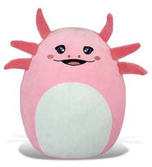DolliBu Snug Mooshies Axolotl Large Stuffed Animal Plush Toy - 17 inches