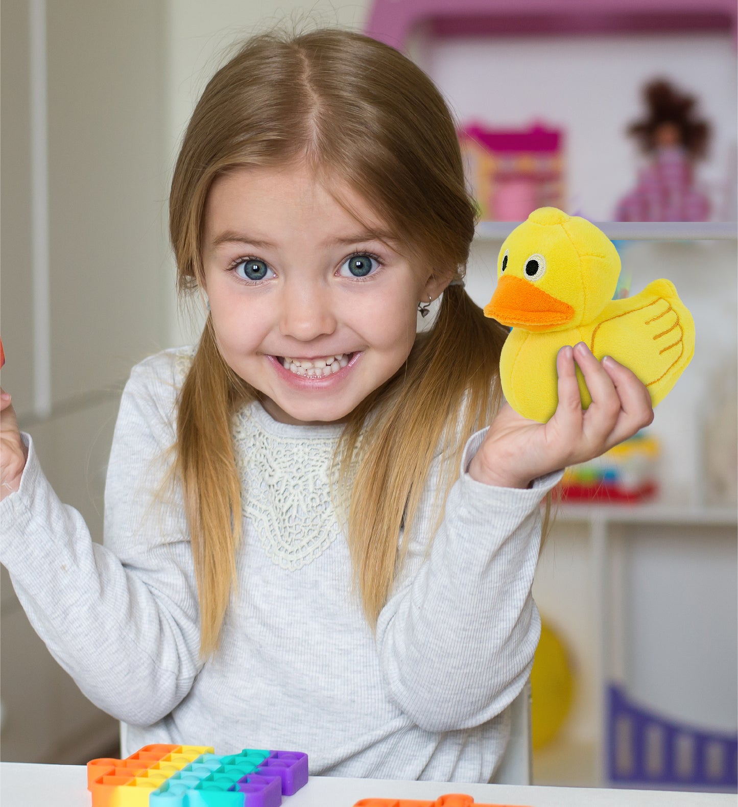 SNUG-MOOSHIES PLUSH - DUCK 4"