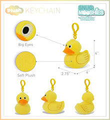 SNUG-MOOSHIES PLUSH CLIPS - DUCK