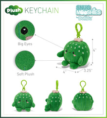 SNUG-MOOSHIES PLUSH CLIPS - CACTUS