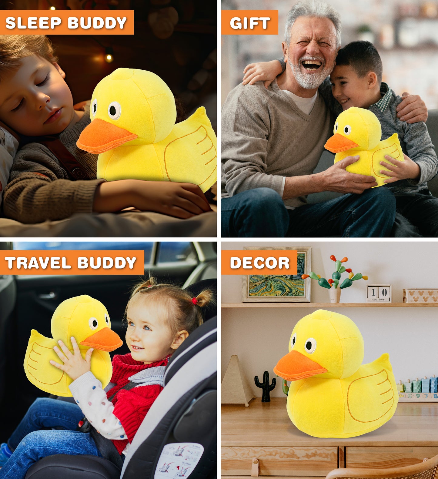 SNUG-MOOSHIES PLUSH - DUCK 10"