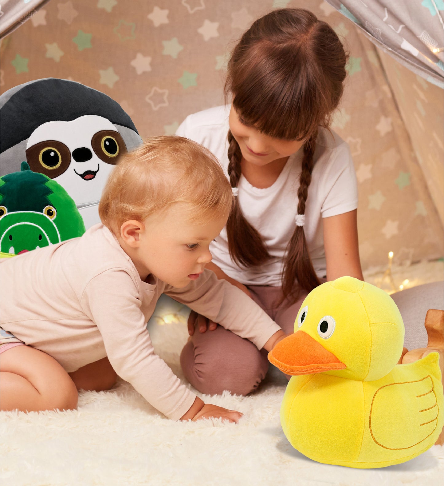 SNUG-MOOSHIES PLUSH - DUCK 10"