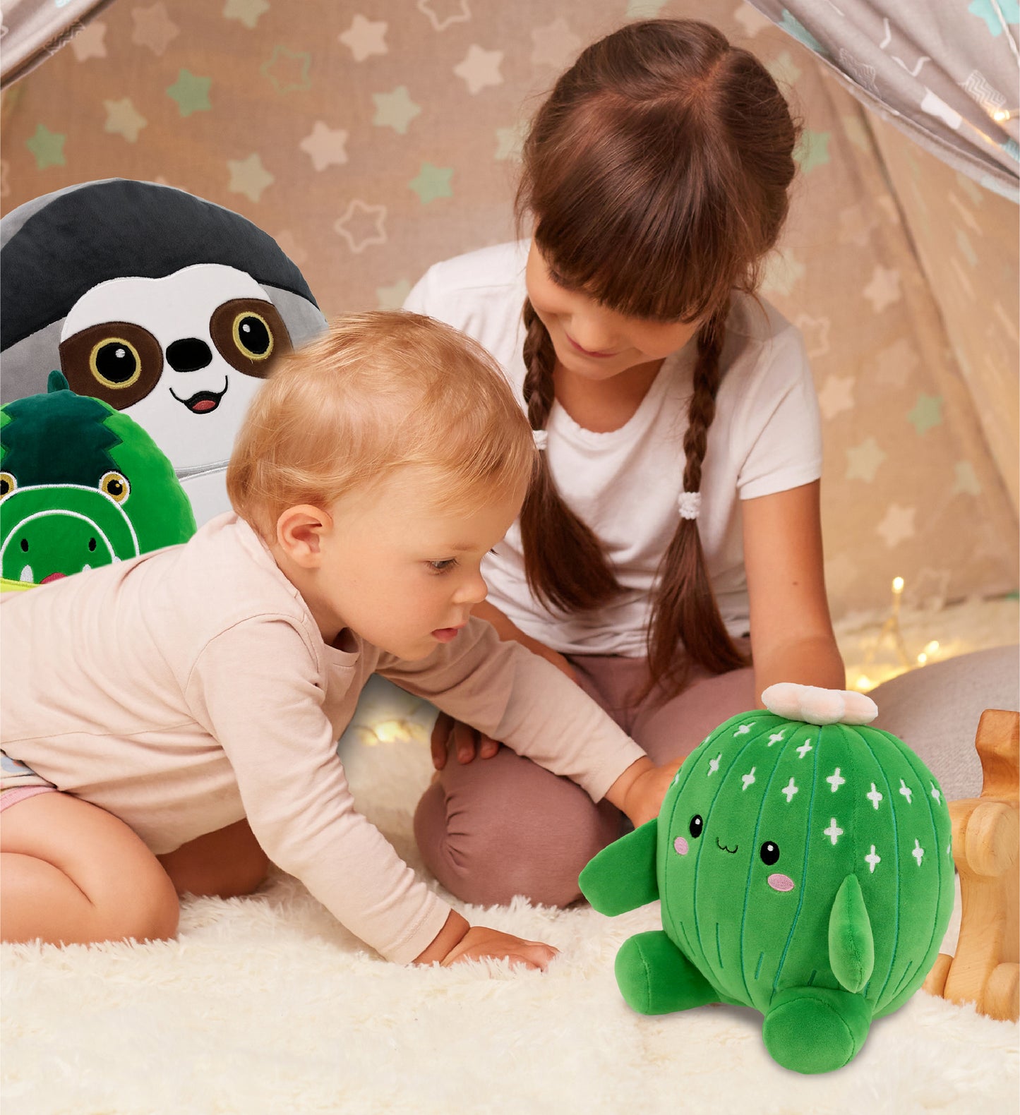 SNUG-MOOSHIES PLUSH - CACTUS 8"