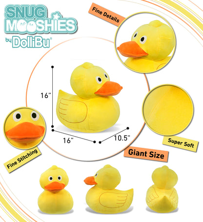 SNUG-MOOSHIES PLUSH - DUCK 16"