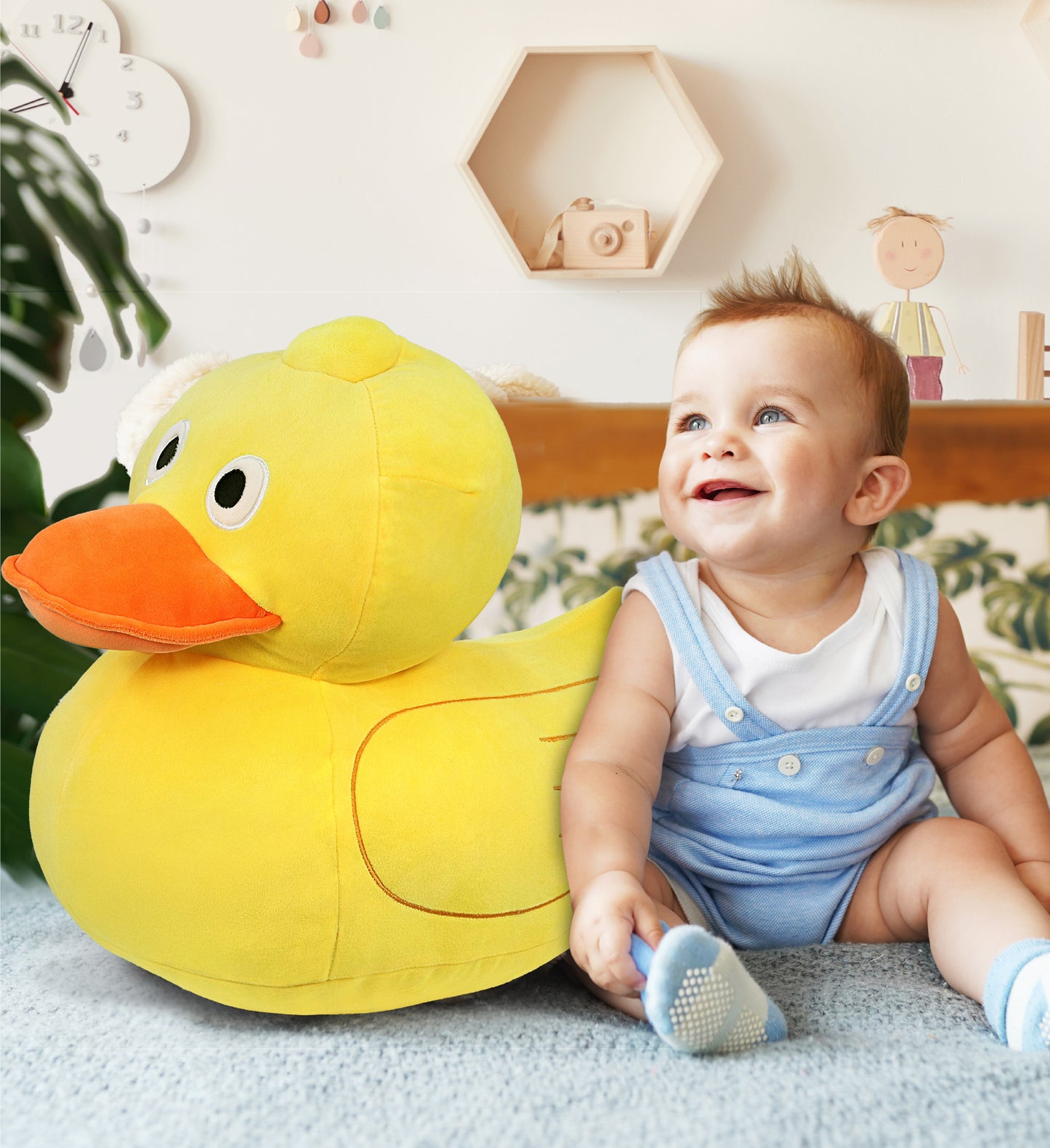 SNUG-MOOSHIES PLUSH - DUCK 16"