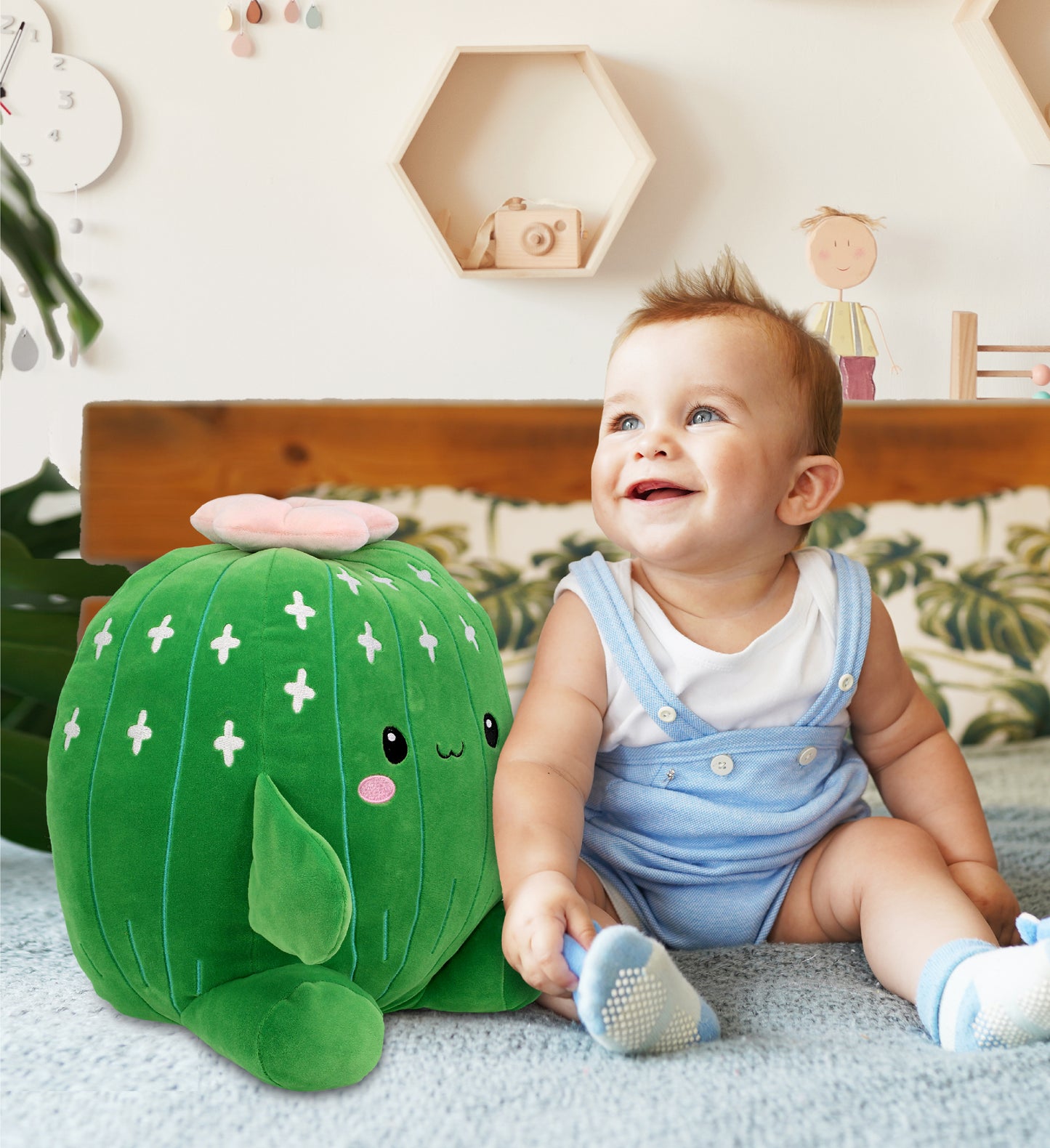 SNUG-MOOSHIES PLUSH - CACTUS 14"