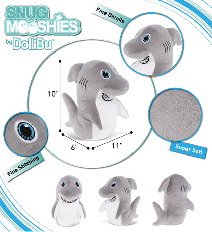 SNUG-MOOSHIES PLUSH - STANDING SHARK