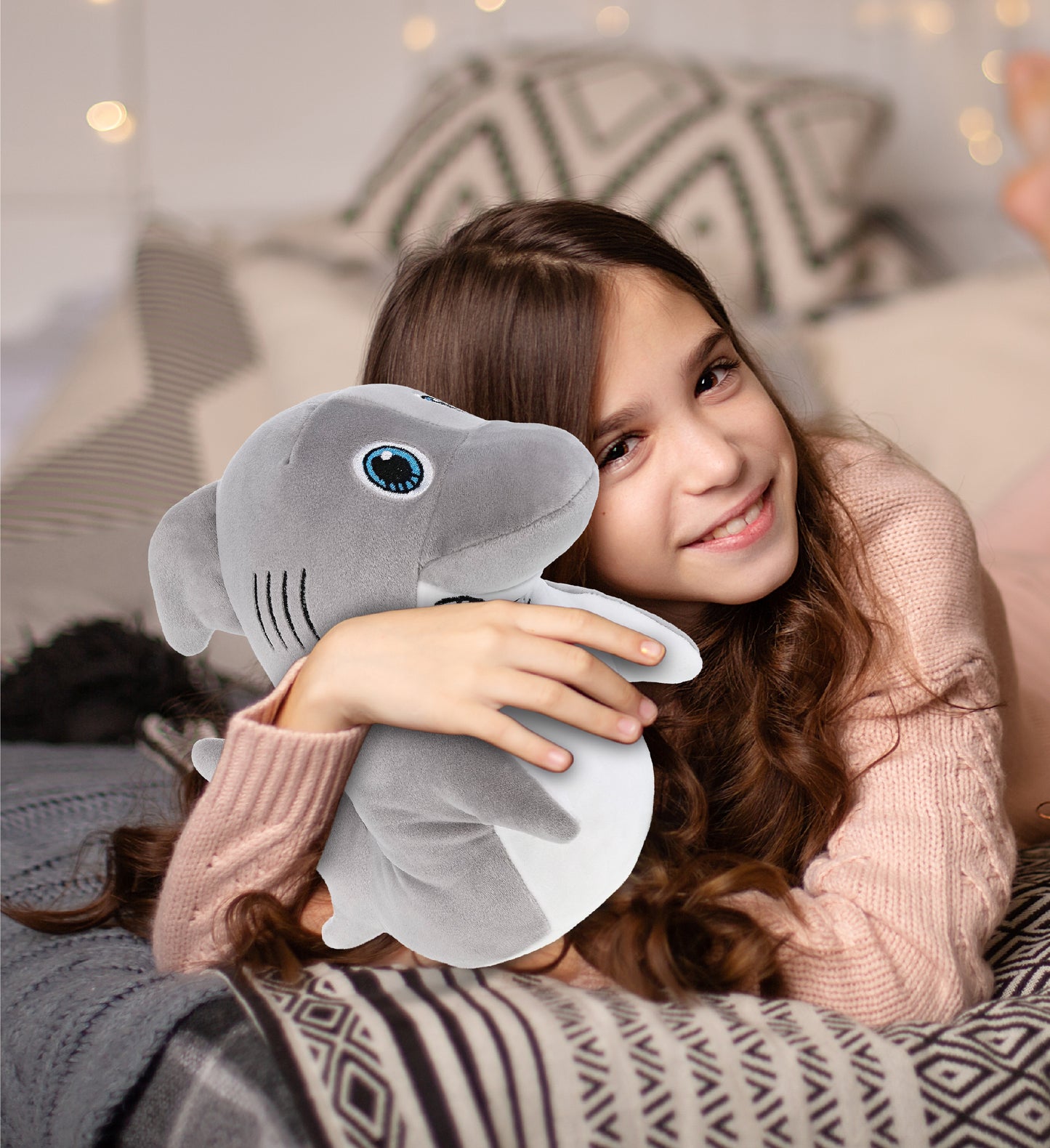 SNUG-MOOSHIES PLUSH - STANDING SHARK