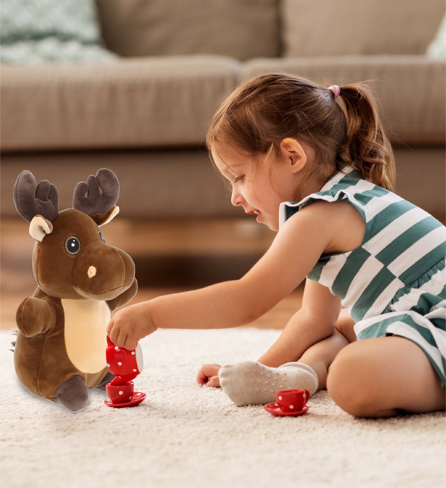 SNUG-MOOSHIES PLUSH - STANDING MOOSE