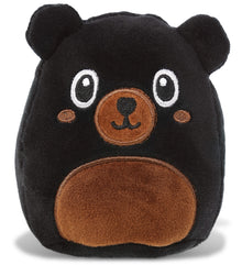 SNUG-MOOSHIES PLUSH - BLACK BEAR 4"