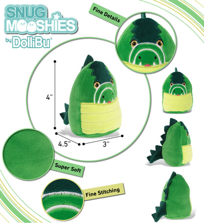 SNUG-MOOSHIES PLUSH - ALLIGATOR 4"
