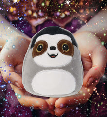 SNUG-MOOSHIES PLUSH - SLOTH 4"