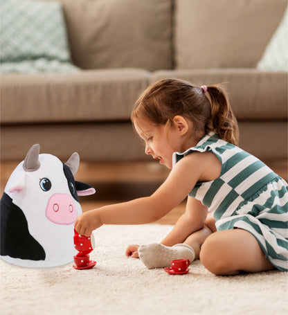 SNUG-MOOSHIES PLUSH - COW 10"