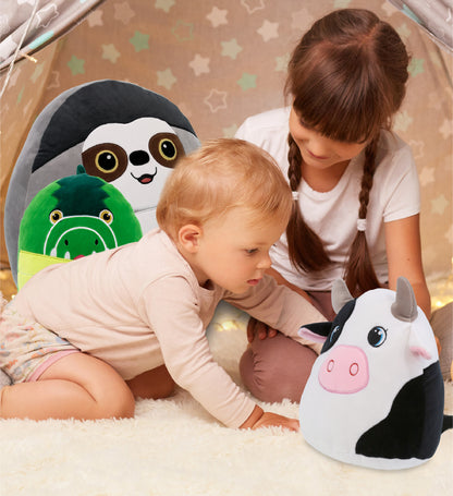 SNUG-MOOSHIES PLUSH - COW 10"