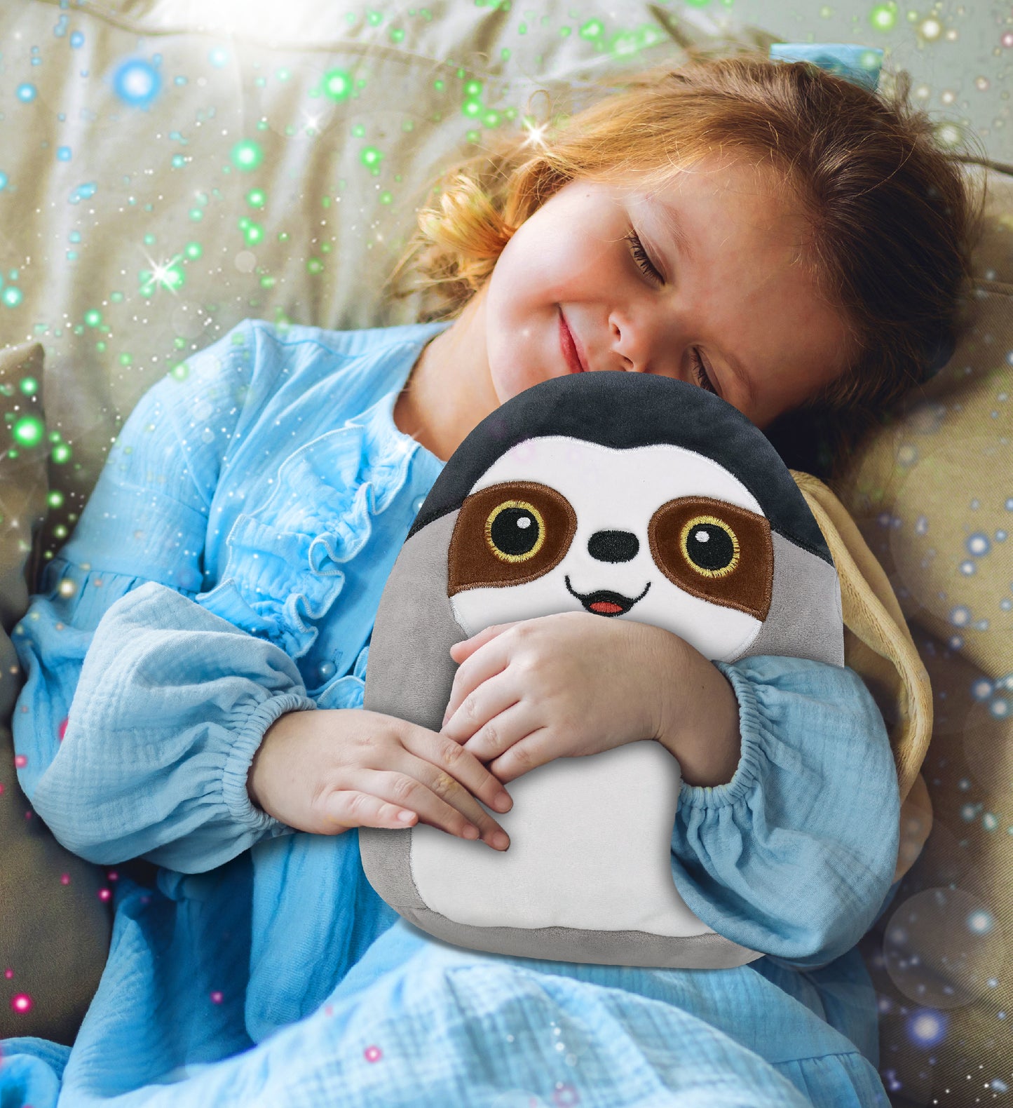 SNUG-MOOSHIES PLUSH - SLOTH 10"