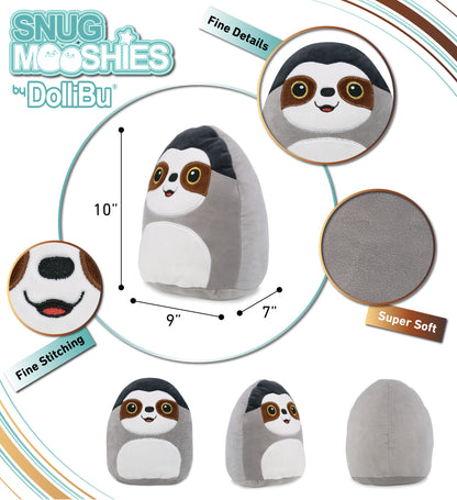 SNUG-MOOSHIES PLUSH - SLOTH 10"