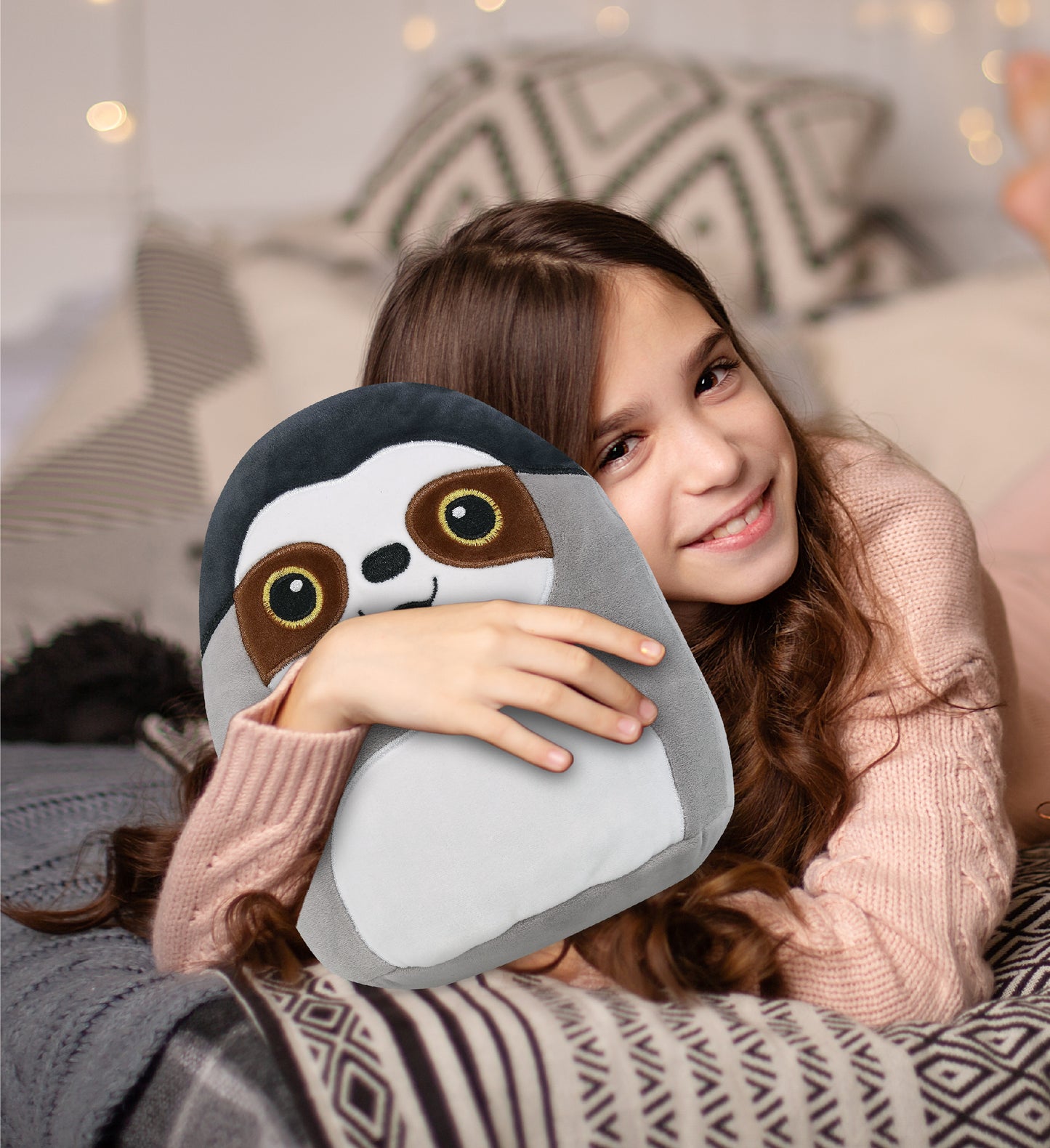 SNUG-MOOSHIES PLUSH - SLOTH 10"