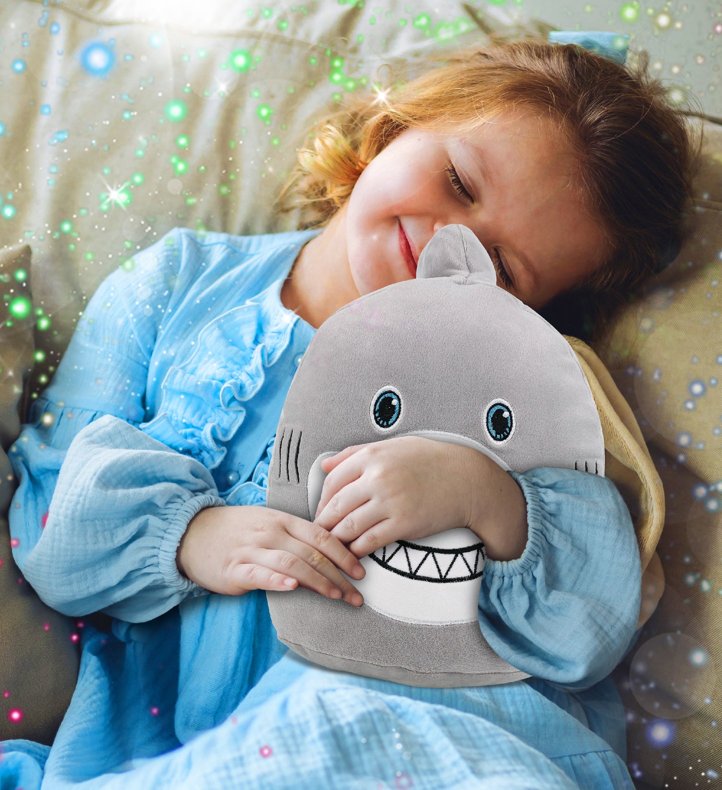 SNUG-MOOSHIES PLUSH - SHARK 10"