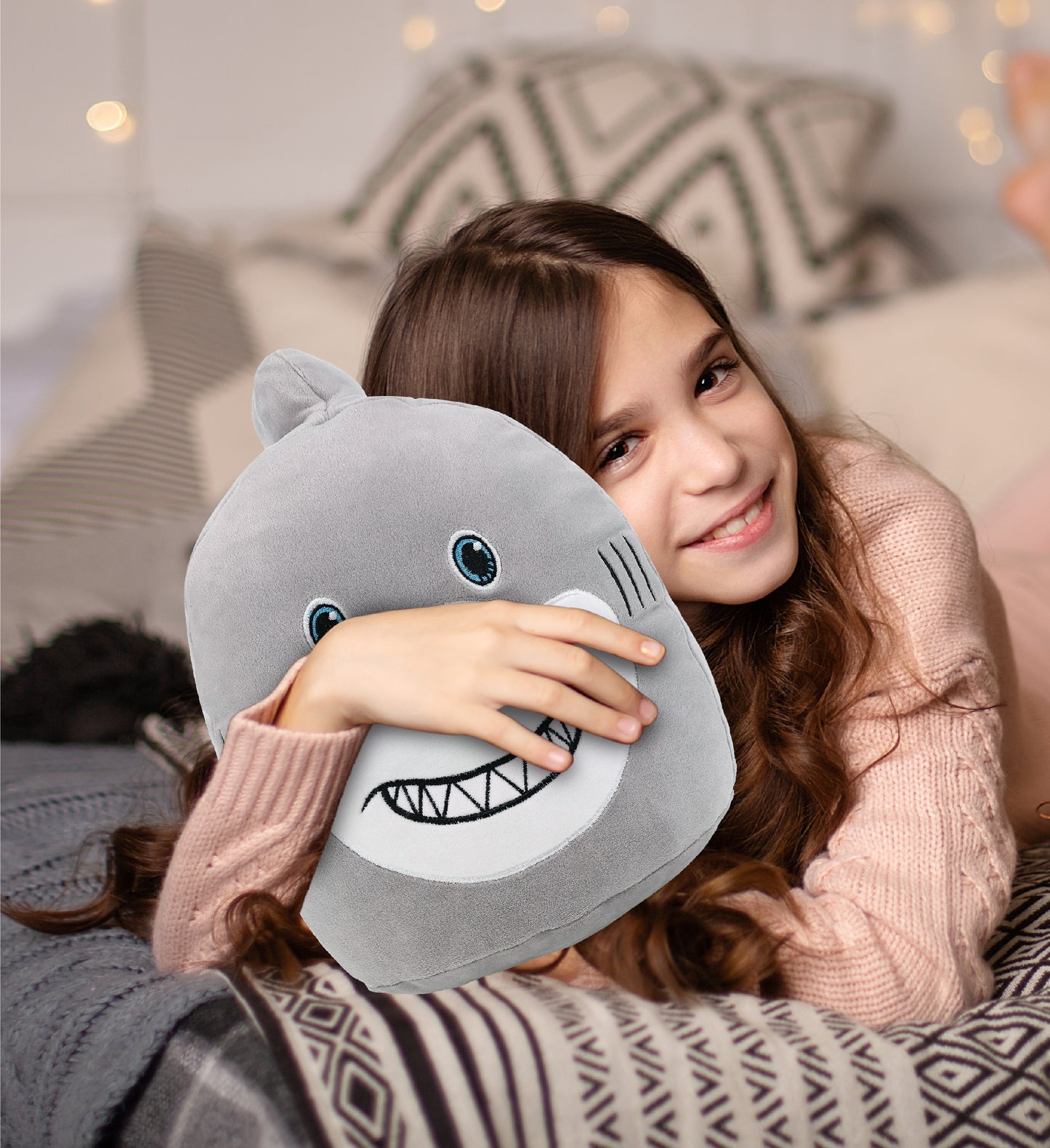 SNUG-MOOSHIES PLUSH - SHARK 10"
