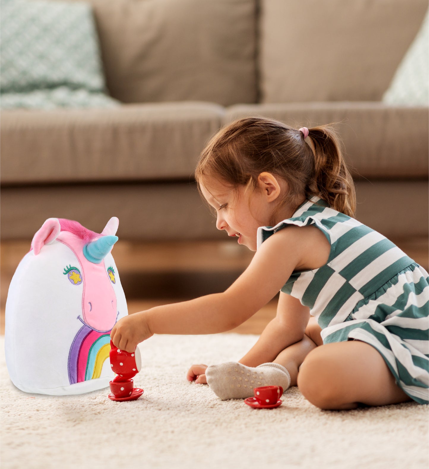 SNUG-MOOSHIES PLUSH - UNICORN 10"