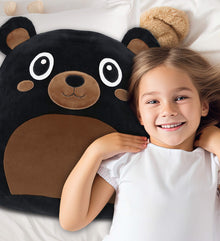 SNUG-MOOSHIES PLUSH - BLACK BEAR 17"