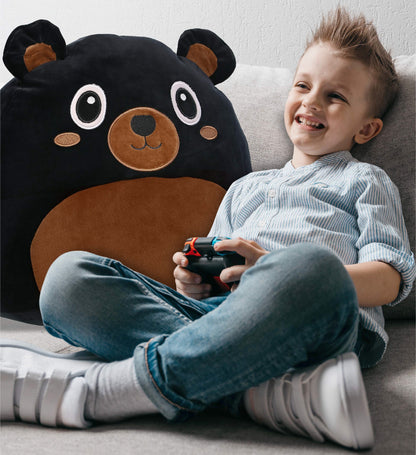 SNUG-MOOSHIES PLUSH - BLACK BEAR 17"