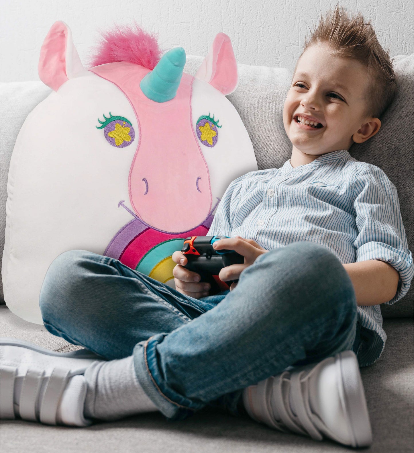 SNUG-MOOSHIES PLUSH - UNICORN 17"