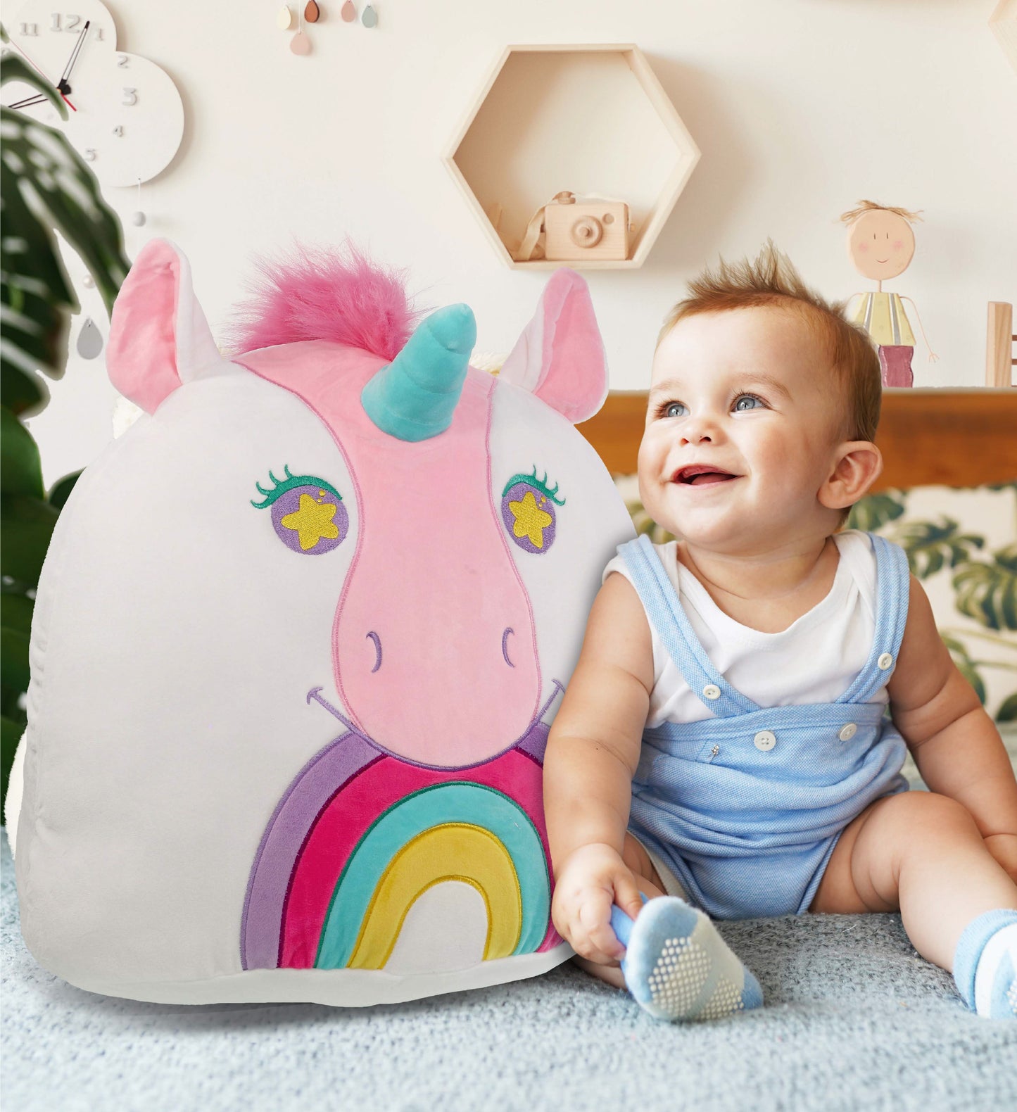 SNUG-MOOSHIES PLUSH - UNICORN 17"